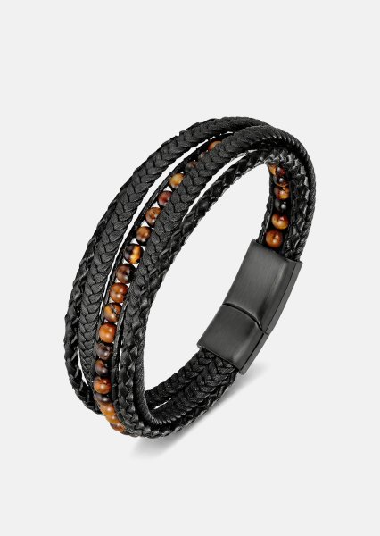 Læderarmbånd Shadow Forge