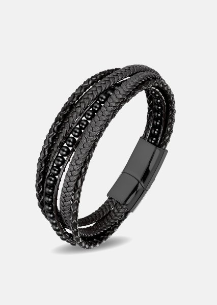 Læderarmbånd Raven Echo