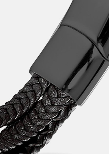 Læderarmbånd Raven Echo