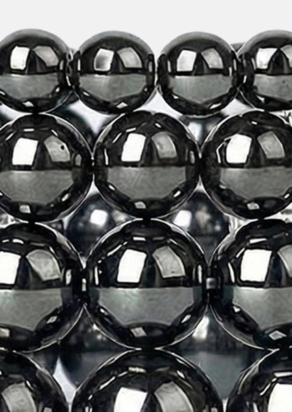Perlearmbånd Obsidian Flow