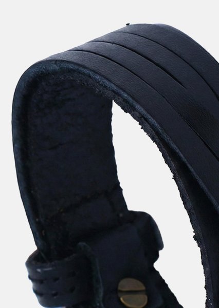 Læderarmbånd Noble Thread