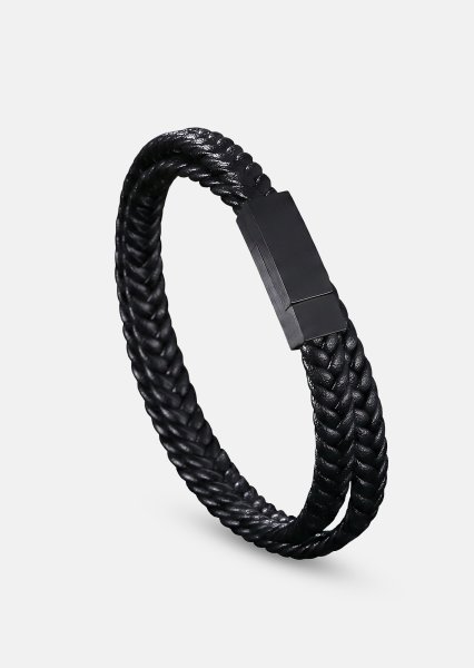 Læderarmbånd Iron Pact