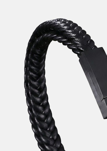 Læderarmbånd Iron Pact