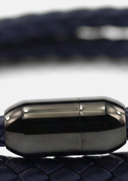 Læderarmbånd Silent Crest