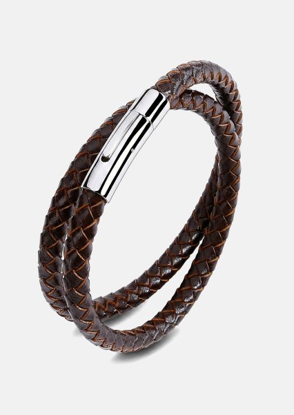 Læderarmbånd Vanguard Twist