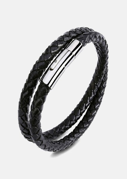 Læderarmbånd Luxe Tangle