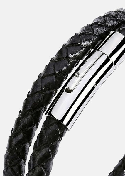 Læderarmbånd Luxe Tangle