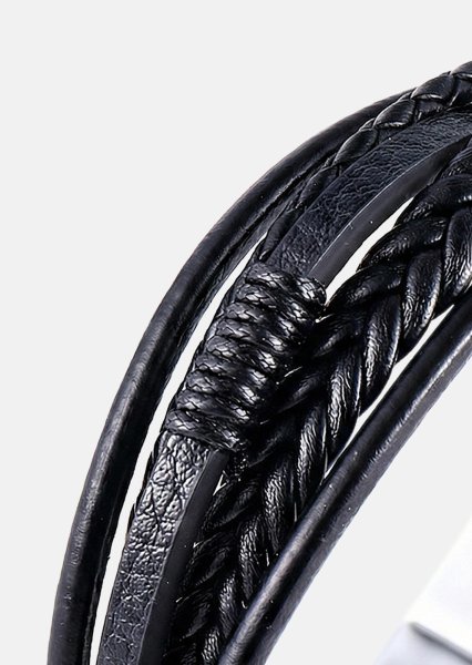 Læderarmbånd Titan Tranquil