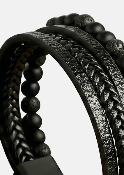 Læderarmbånd Nightfall Bond