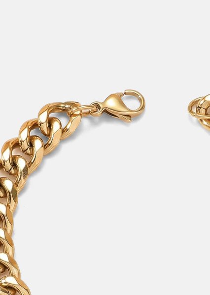 Armbånd Noble Edge - 18k Forgyldt