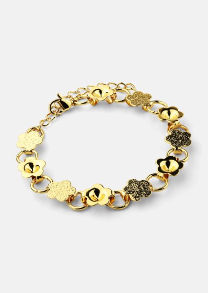 Armbånd Flora Link - 18k Forgyldt