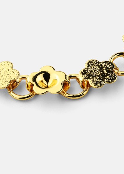 Armbånd Flora Link - 18k Forgyldt