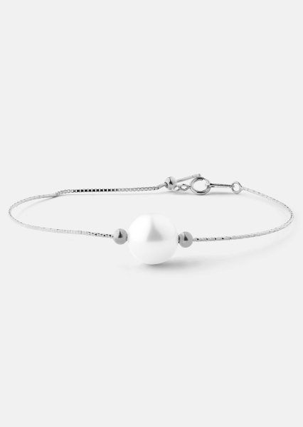 Armbånd Pearl Aura - Forsølvet