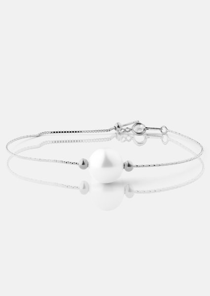 Armbånd Pearl Aura - Forsølvet