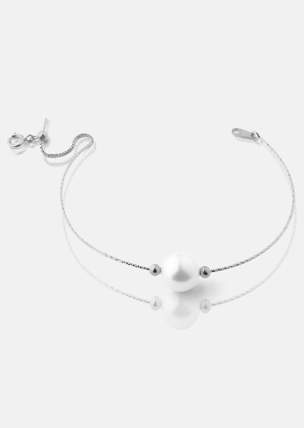 Armbånd Pearl Aura - Forsølvet