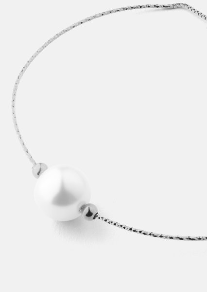 Armbånd Pearl Aura - Forsølvet