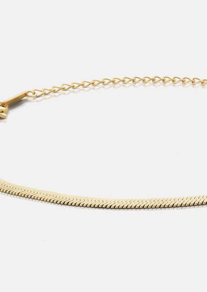Armbånd Sleek Chain - 18k Forgyldt