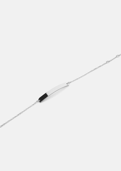 Armbånd Sleek Elegance - Forsølvet