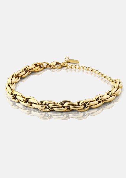 Armbånd Shine Link - 18k Forgyldt