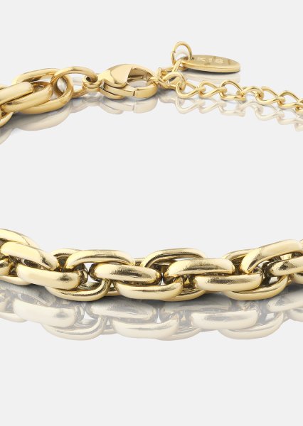 Armbånd Shine Link - 18k Forgyldt