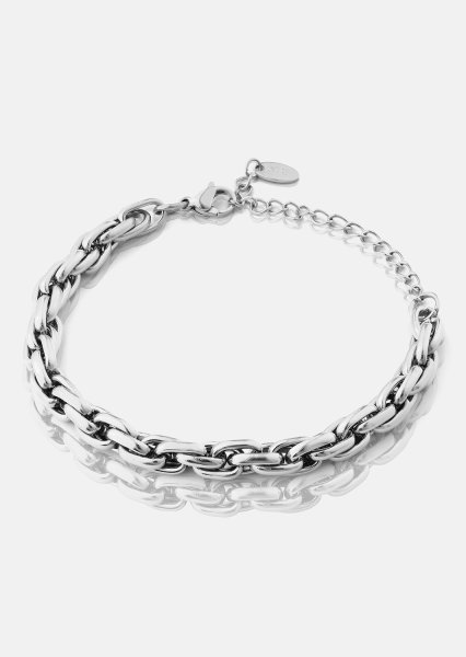 Armbånd Shine Link - Forsølvet