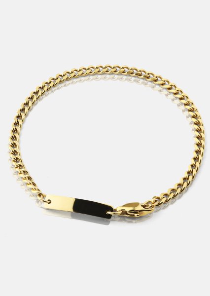 Armbånd Vanguard Chain - 18k Forgyldt