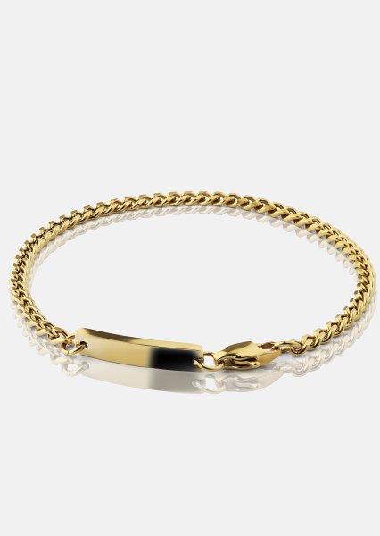 Armbånd Vanguard Chain - 18k Forgyldt
