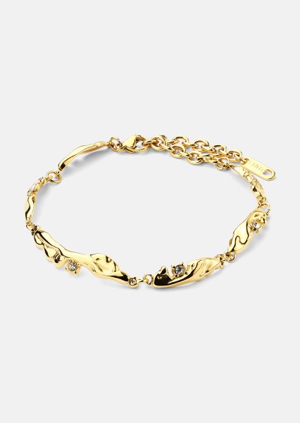 Armbånd Current - 18k Forgyldt