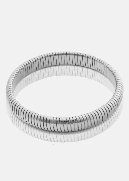 Armbånd Sculpted Coil - Forsølvet
