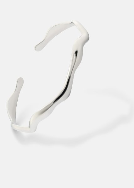 Armbånd Waveform - Silver Plated