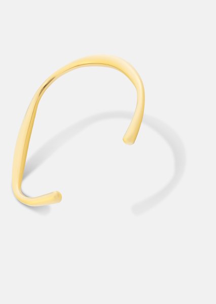 Armbånd Flow Cuff - 18k Gold Plated