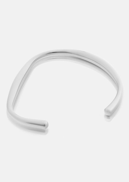 Armbånd Flow Cuff - Silver Plated