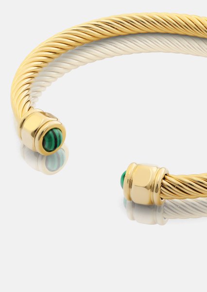 Armbånd Aumaura Green - 18k Forgyldt