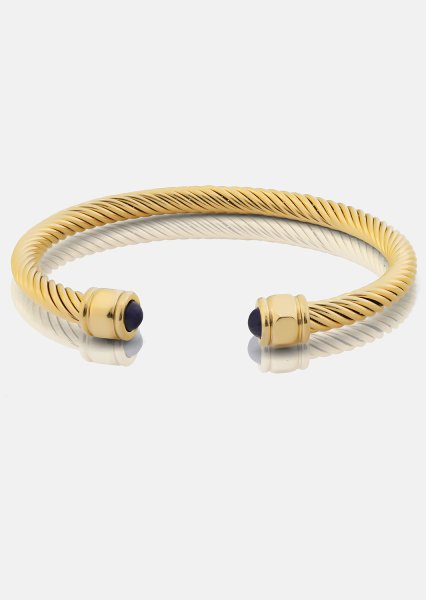 Armbånd Aumaura Blue - 18k Forgyldt