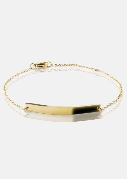 Armbånd Lineara - 18k Forgyldt
