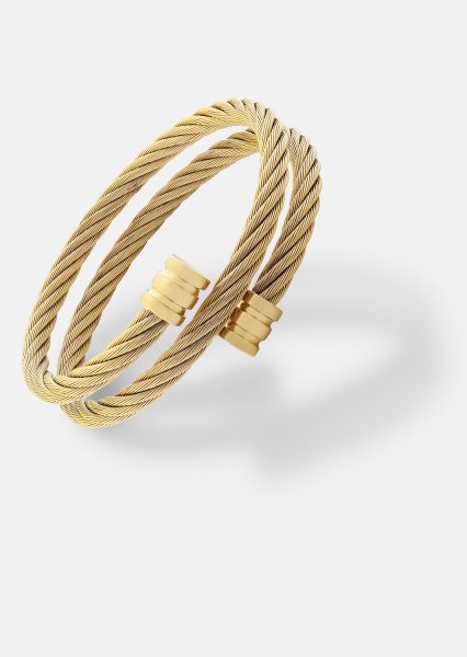 Armbånd Nero – 18k Forgyldt