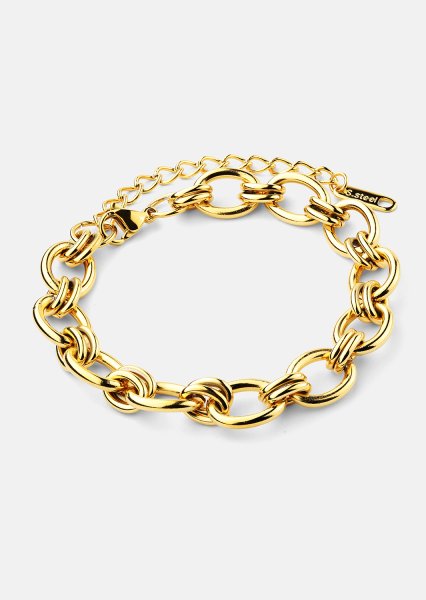 Armbånd The link - 18k Forgyldt