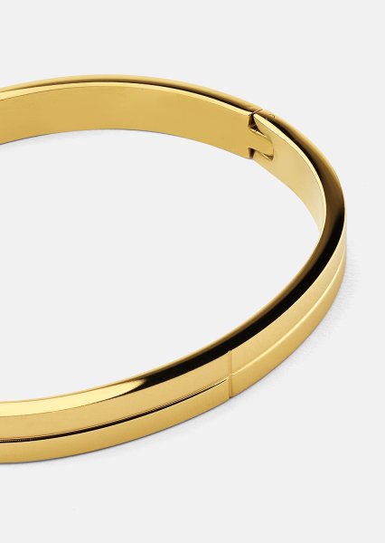 Armbånd Linea Gold Bangle - 18k Forgyldt