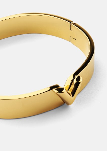 Armbånd V-Lock - 18k Forgyldt