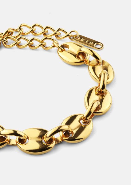 Armbånd Bold Chain - 18k Forgyldt