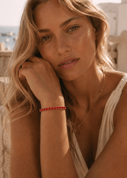 Armbånd Brillara - 18k Forgyldt