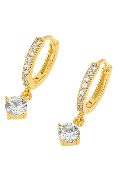 Ørering Celeste Drops - 18k Forgyldt
