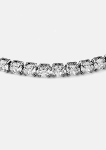 Armbånd Gloria Band 3 mm - Forsølvet