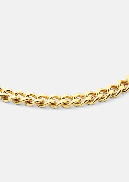 Golden Link Chain Bracelet - 18k Forgyldt
