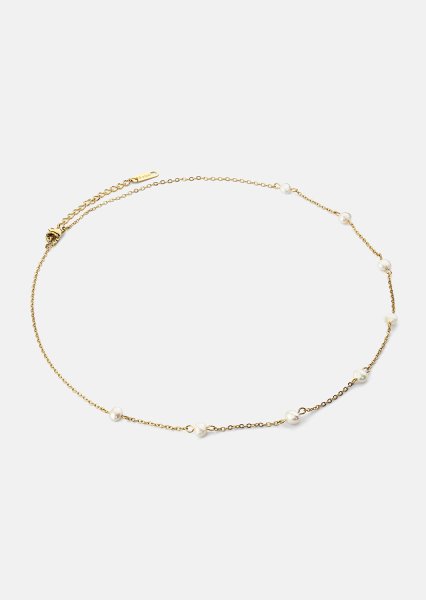 Halskæde Lunaria - 18k Forgyldt