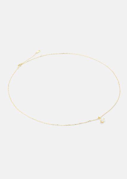 Halskæde Twilight Crystal - 18k Forgyldt