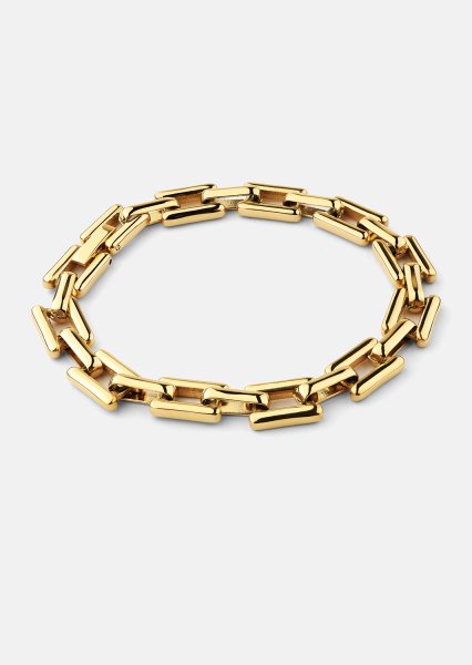Halskæde Luxe Link- 18k Forgyldt