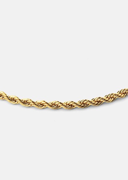Armbånd Rope – 18k Forgyldt
