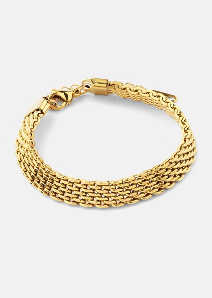 Armbånd Glowline - 18k Forgyldt