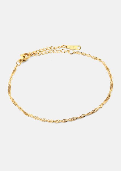 Armbånd Charmly - 18k Forgyldt